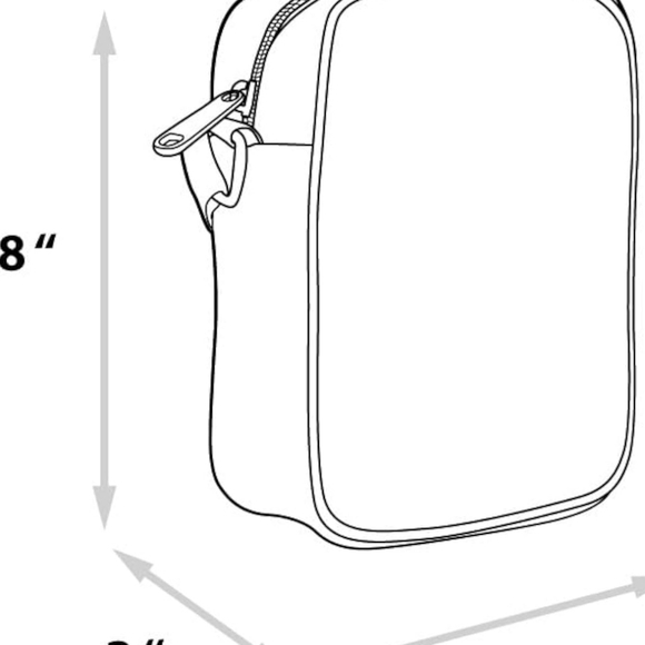 Disney Buckle-down Hunchback of Notre Dame Vhs Replica Crossbody Bag Nwt - Picture 7 of 7